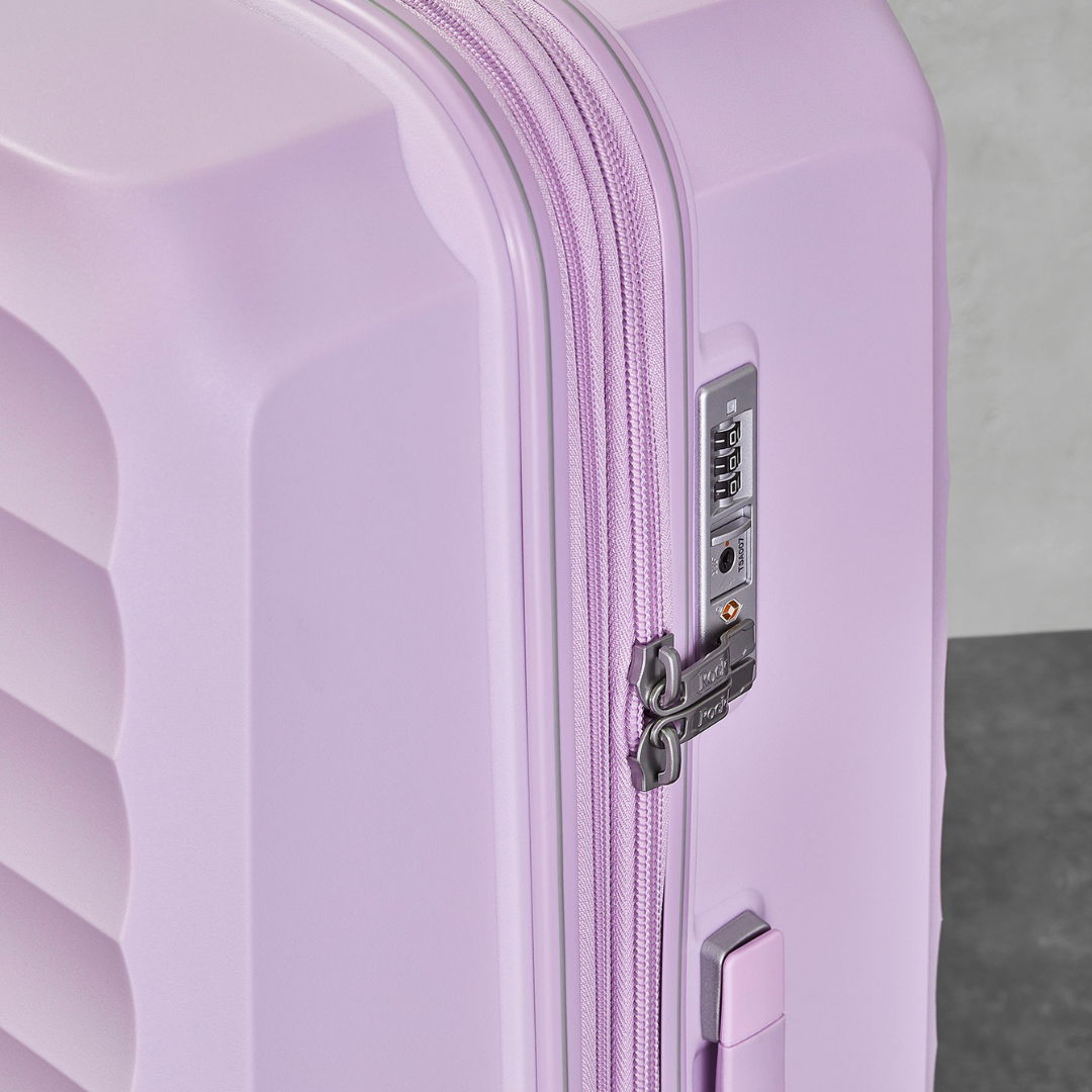 Sunwave Large Suitcase in Lilac