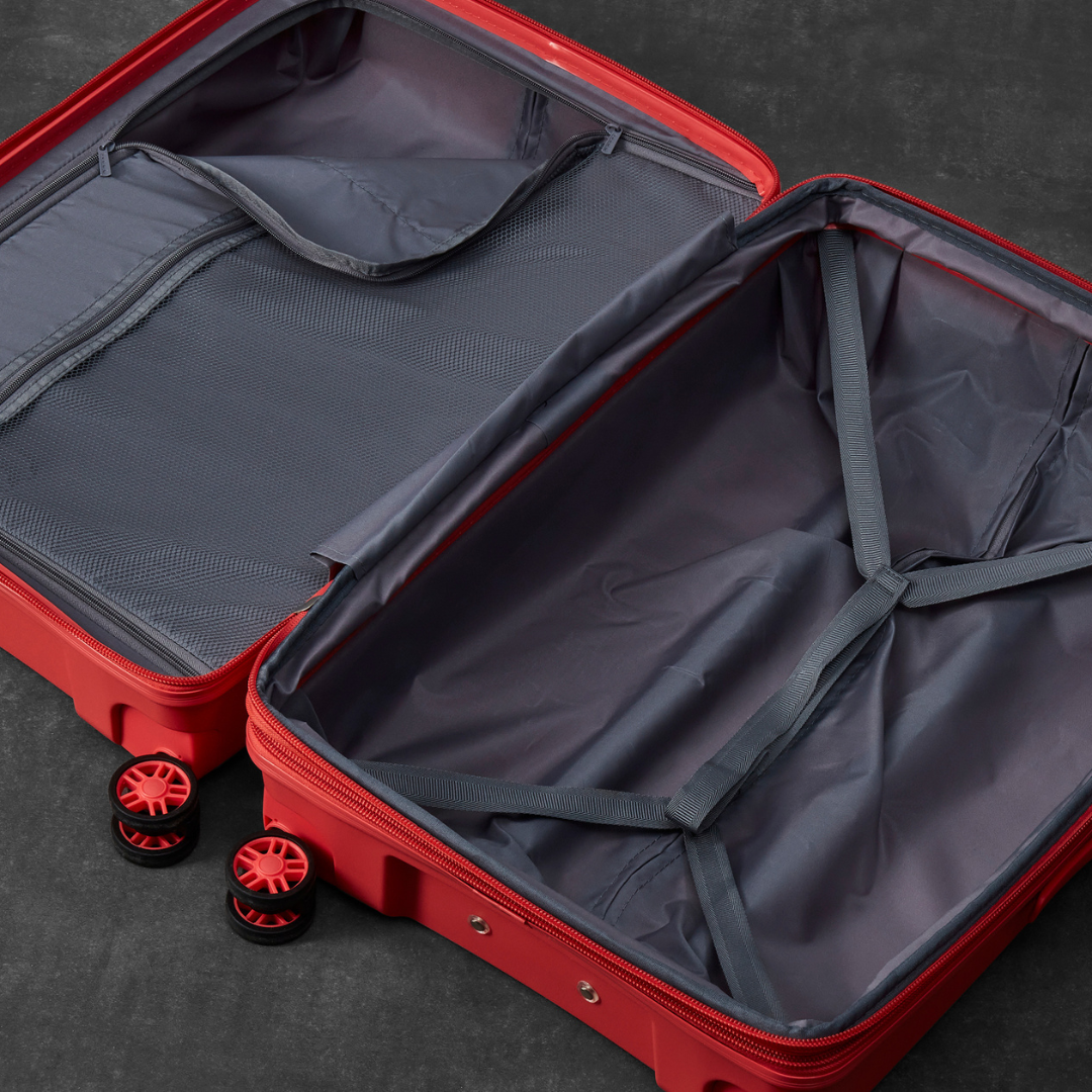 Palma Small Suitcase in Coral