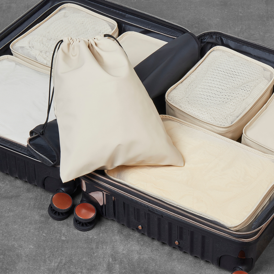 Packing Cubes Set of 7 in Beige