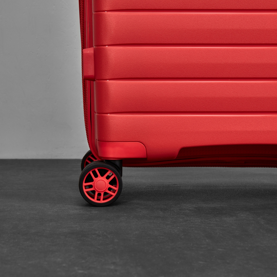 Palma Large Suitcase in Coral