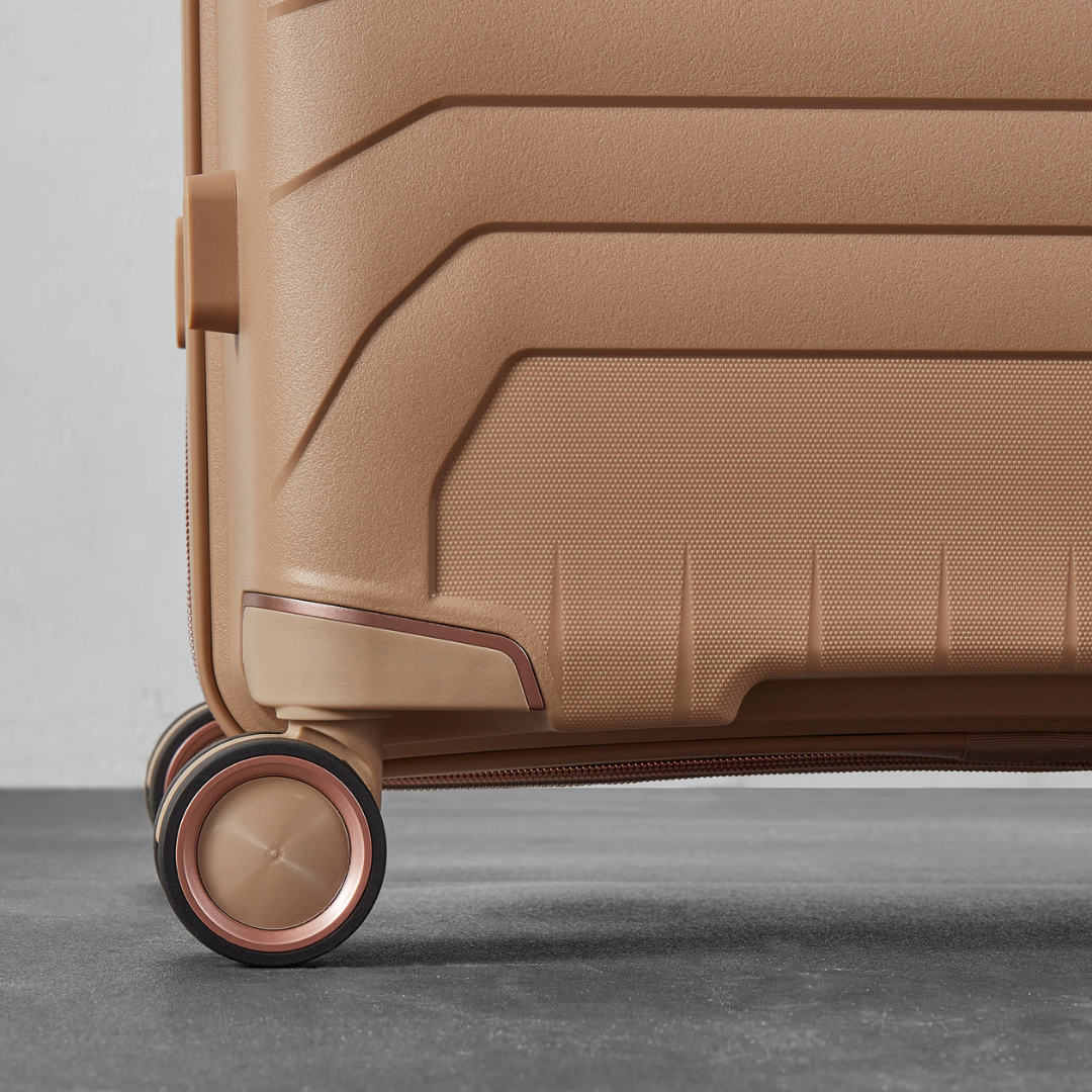 Astrid Small Suitcase in Beige