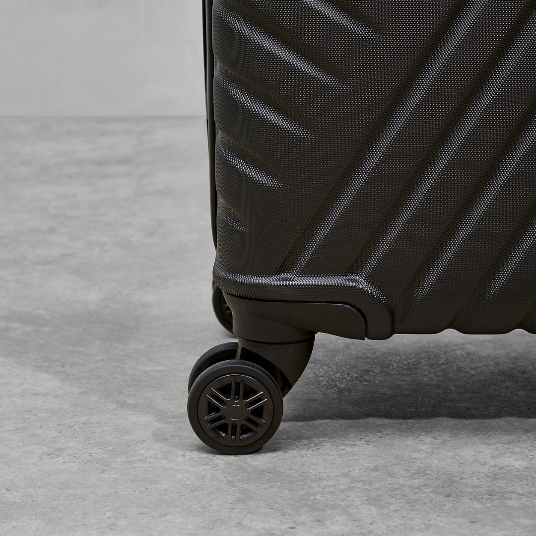 Santiago Set of 3 Suitcases in Black
