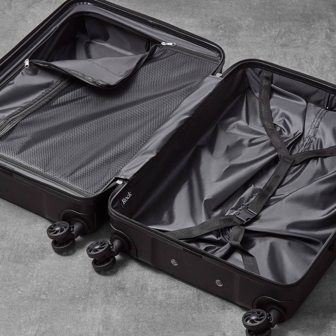 Lincoln Small Suitcase in Black