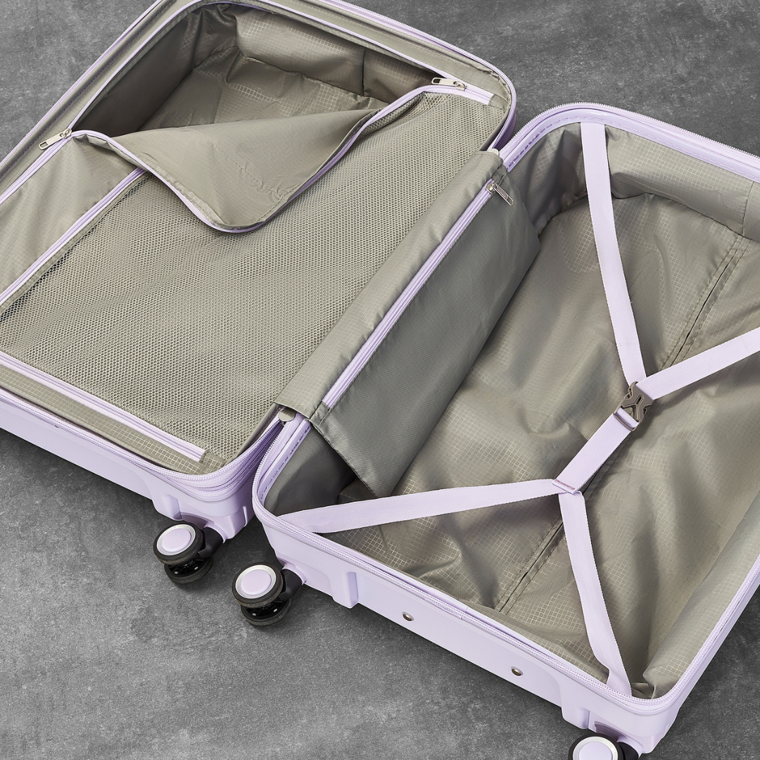Sunwave Medium Suitcase in Lilac