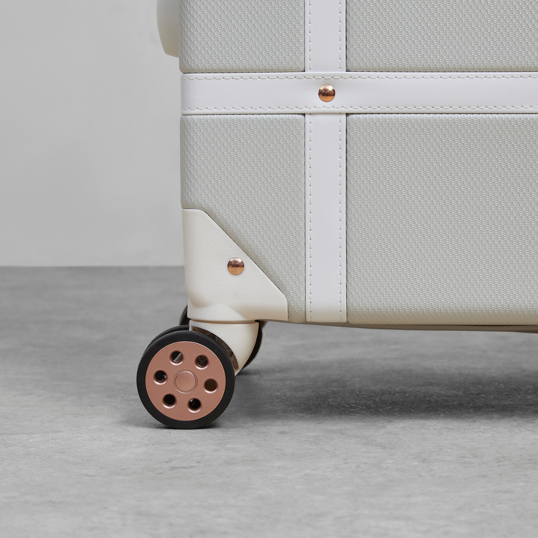 Vintage Small Suitcase in Grey