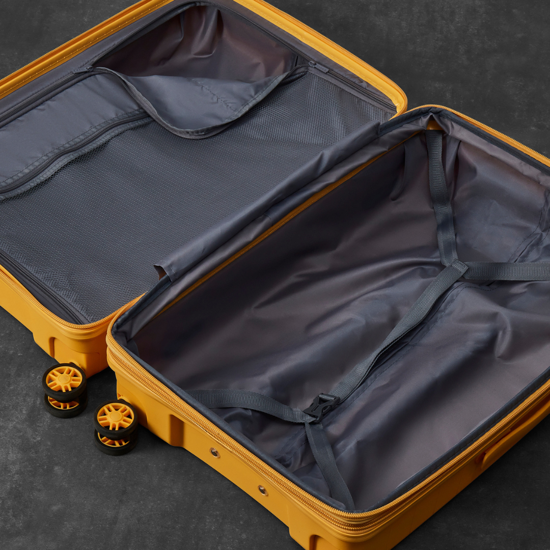 Palma Large Suitcase in Yellow