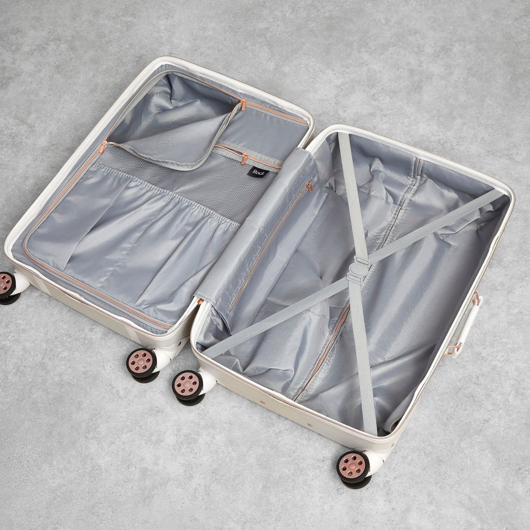 Vintage Medium Suitcase in Grey