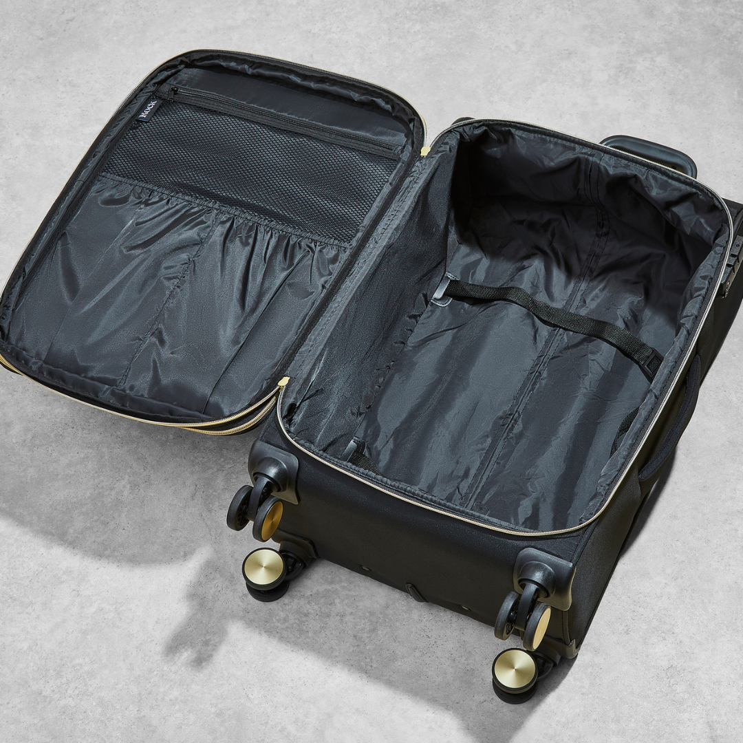 Sloane Small Suitcase in Black