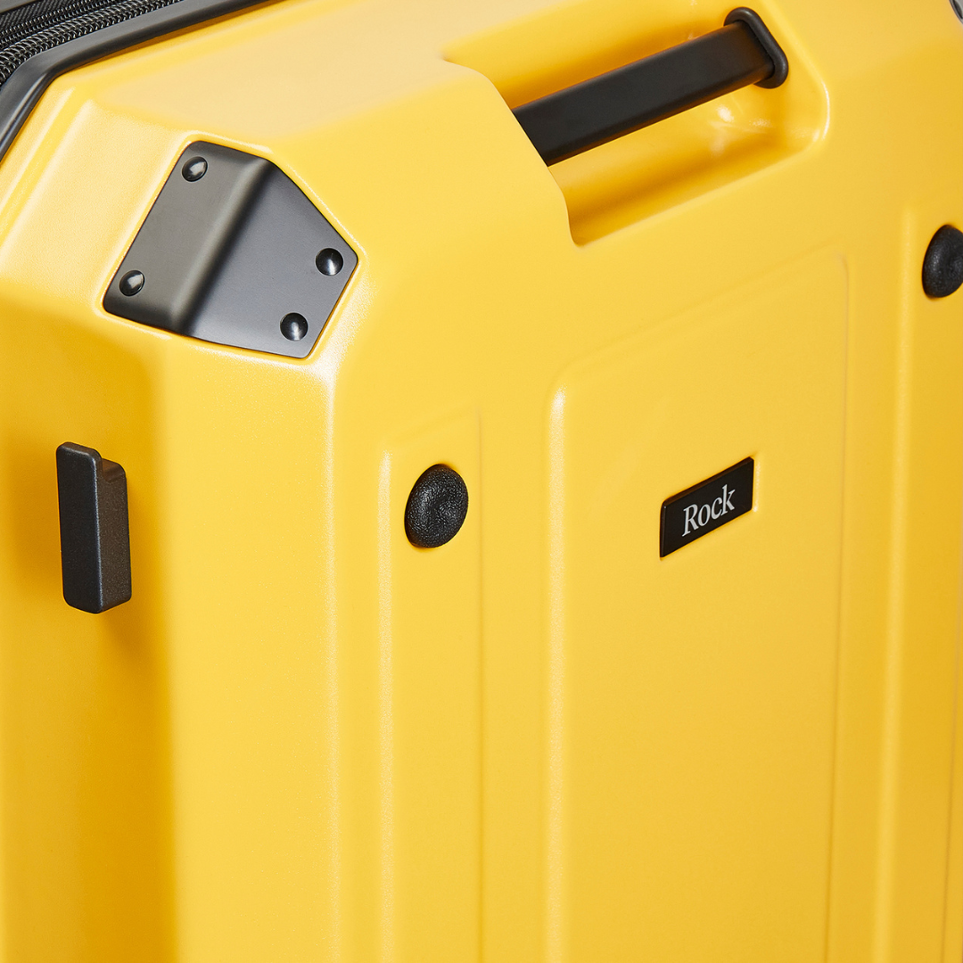 Alpine Large Suitcase in Yellow