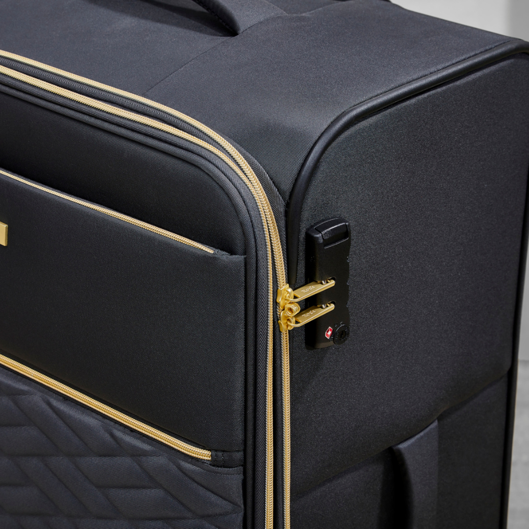 Sloane Set of 3 Suitcase in Black