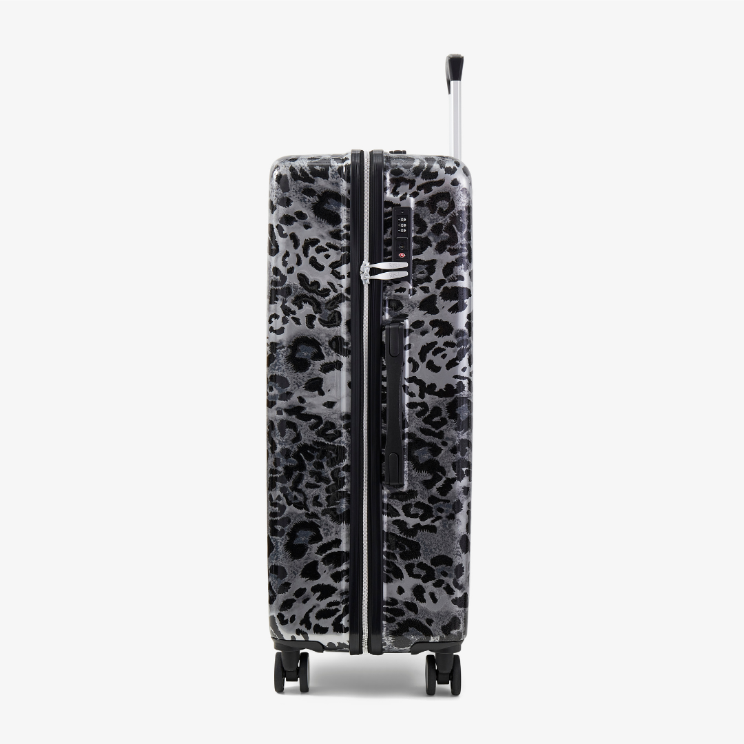 Savannah Set of 3 Suitcases in Snow Leopard