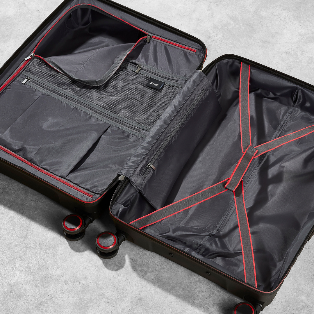 Hydra-Lite Medium Suitcase in Black