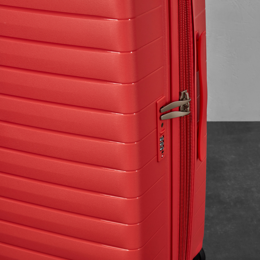 Palma Set of 3 Suitcases in Coral