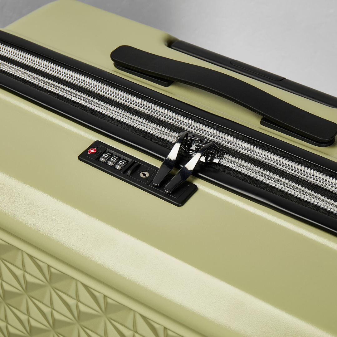 Maya Set of 3 Suitcases in Sage Green