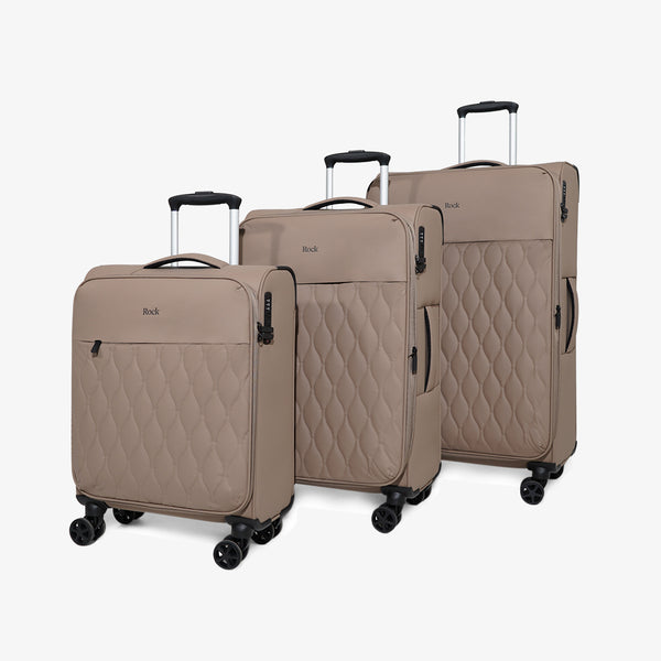 Ember Set of 3 Suitcases in Mocha