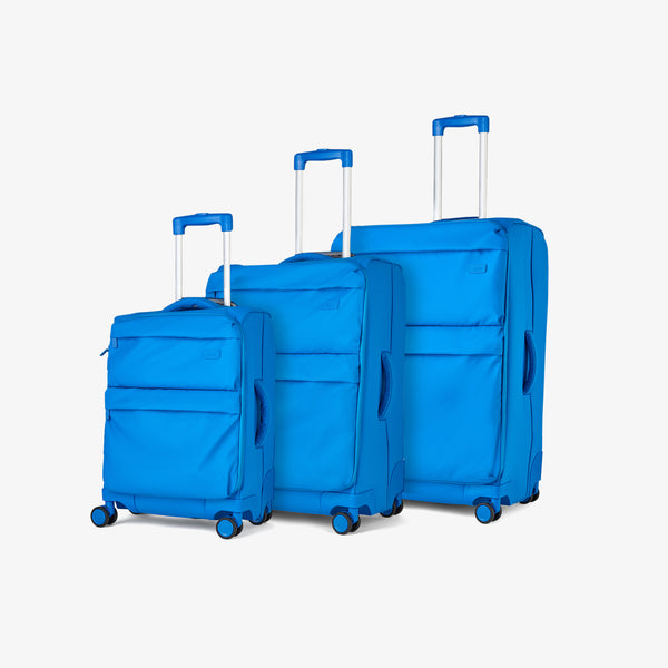 Juniper Set of 3 Suitcases in Blue
