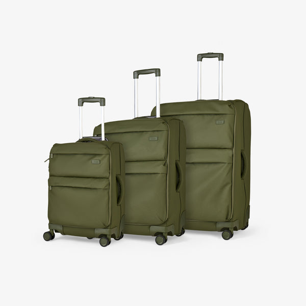 Juniper Set of 3 Suitcases in Khaki