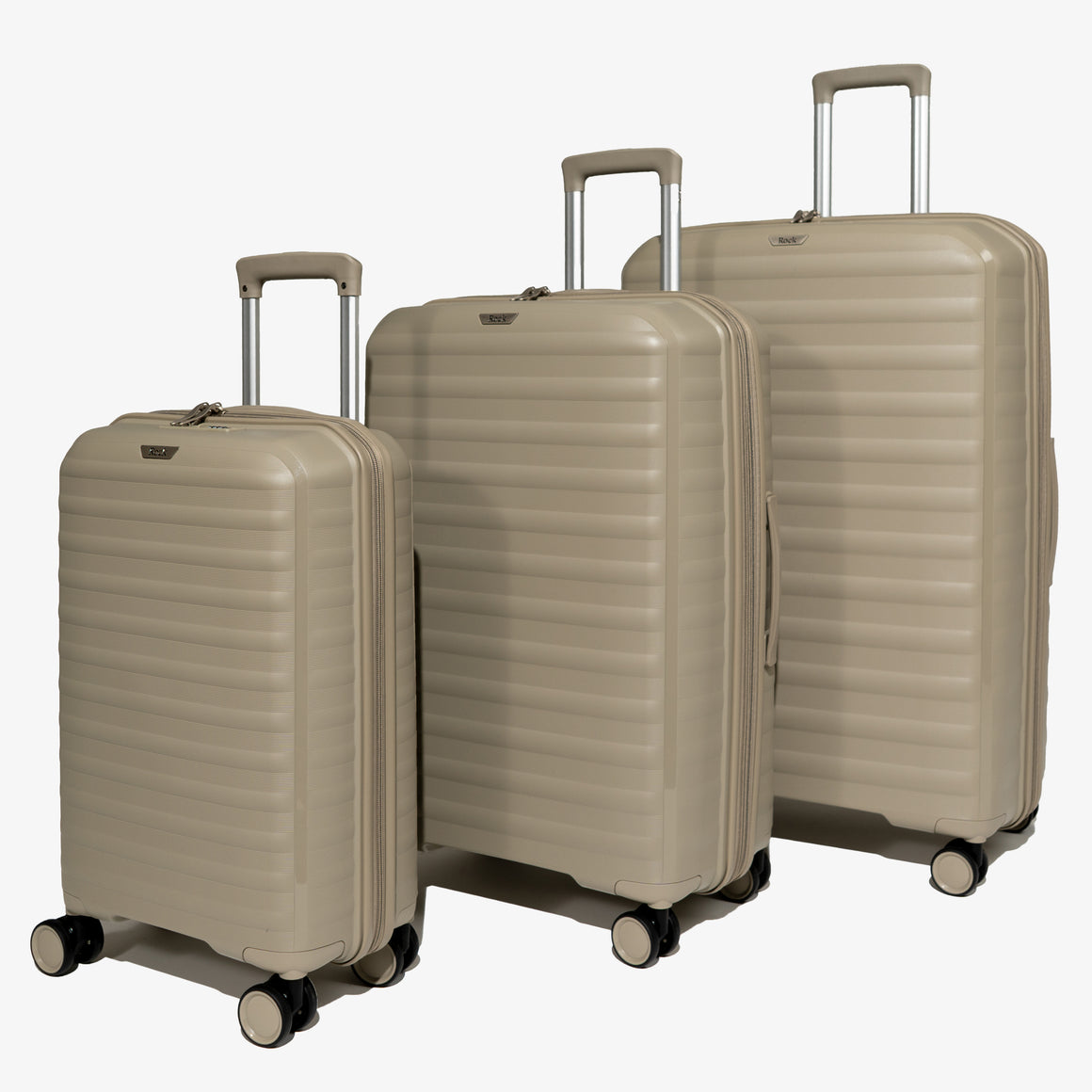 Oslo Set of 3 Suitcases in Pebble