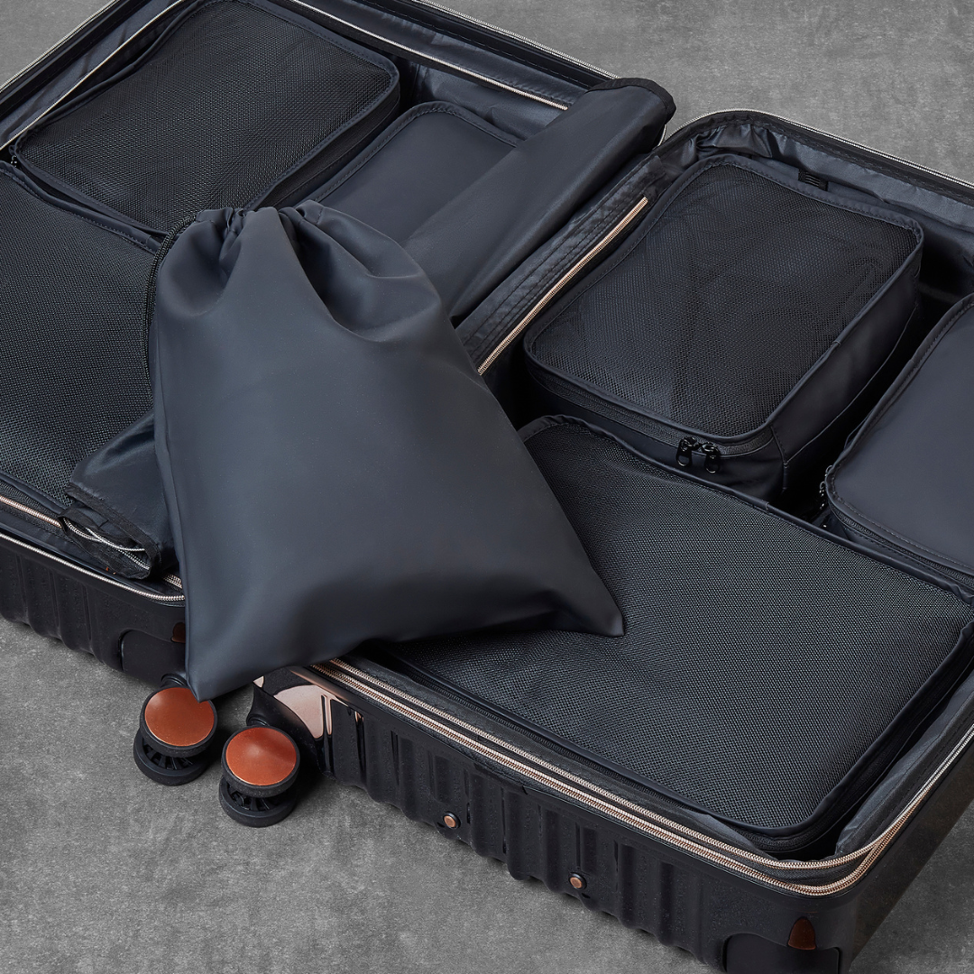 Packing Cubes Set of 7 in Black