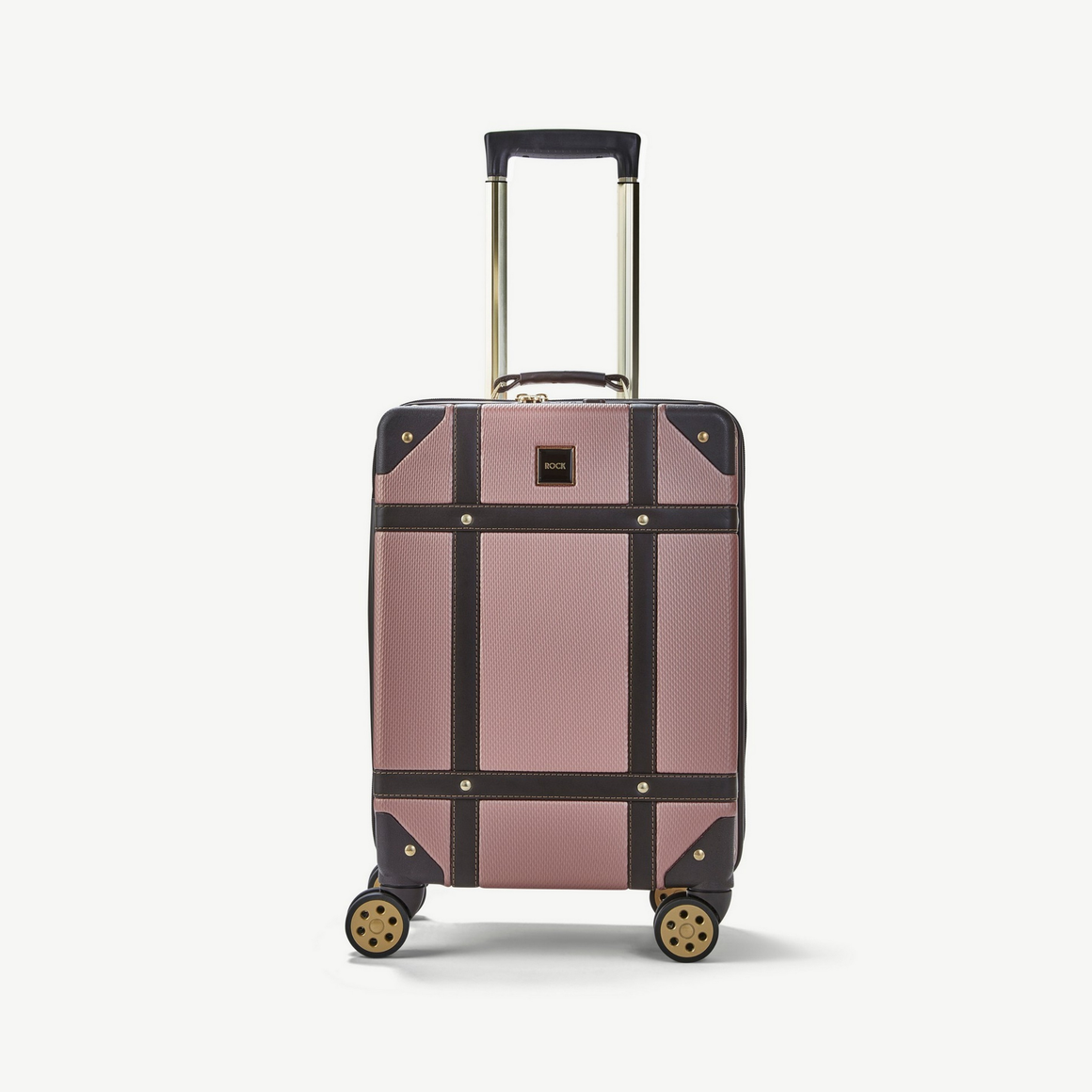 Vintage Small Suitcase in Rose Pink