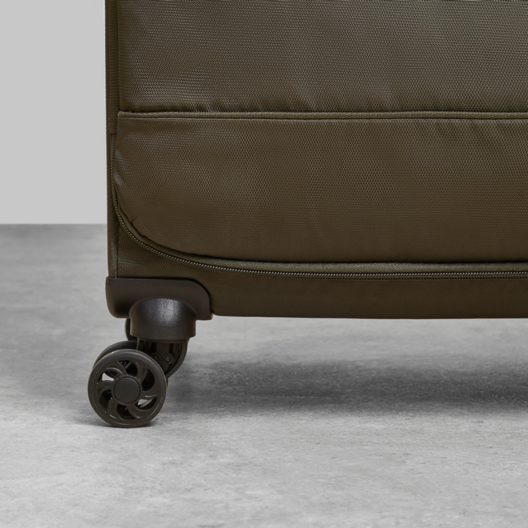 Paris Large Suitcase in Olive Green