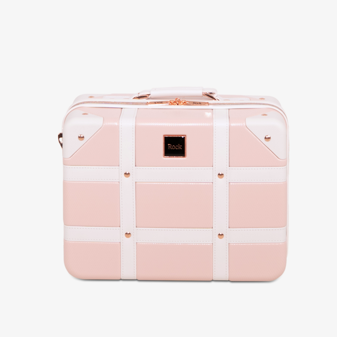 Vintage Vanity Suitcase in Baby Pink