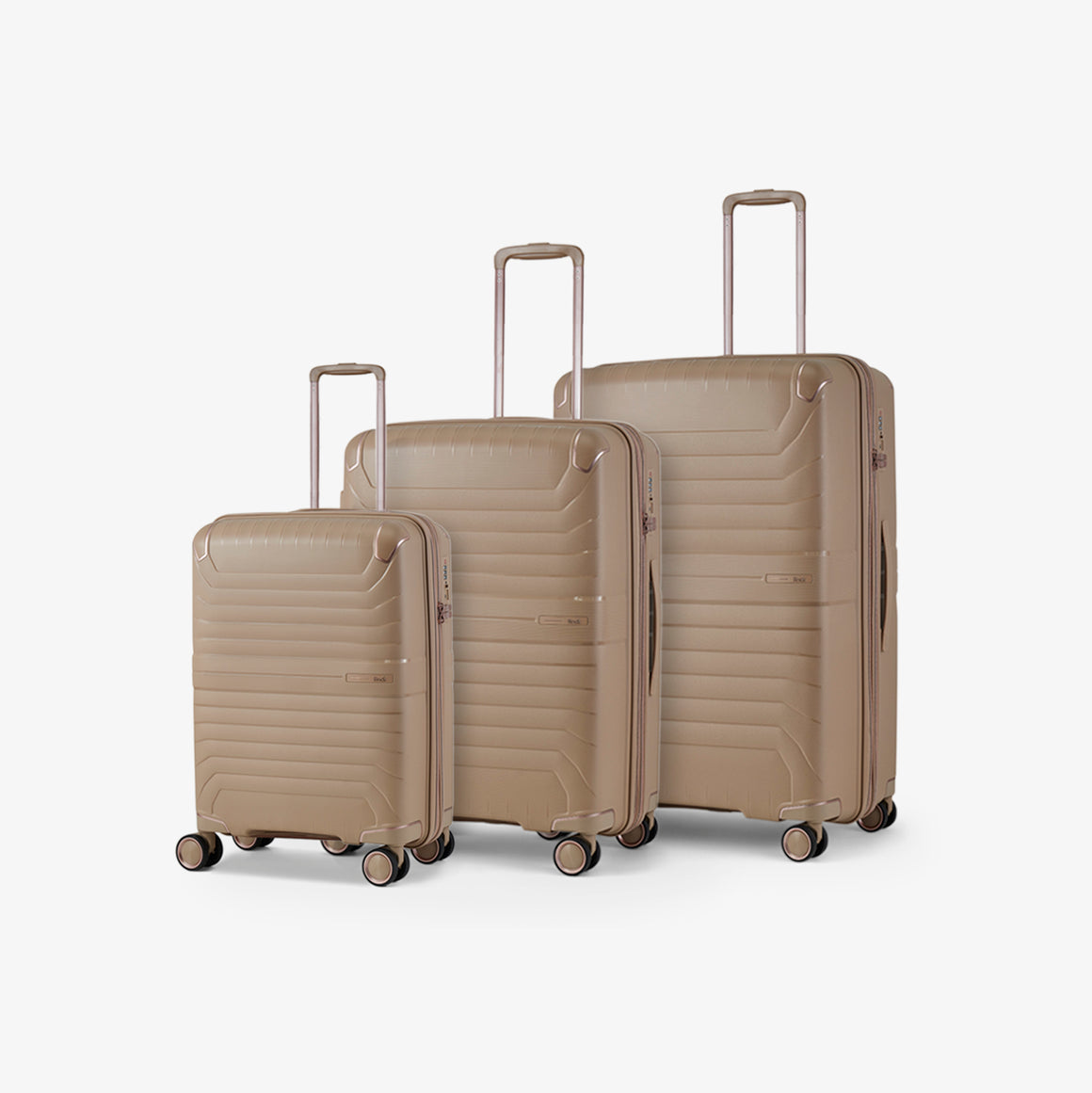 Astrid Set of 3 Suitcases in Beige