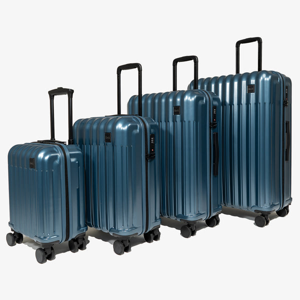 Luna Set of 4 Suitcases in Blue
