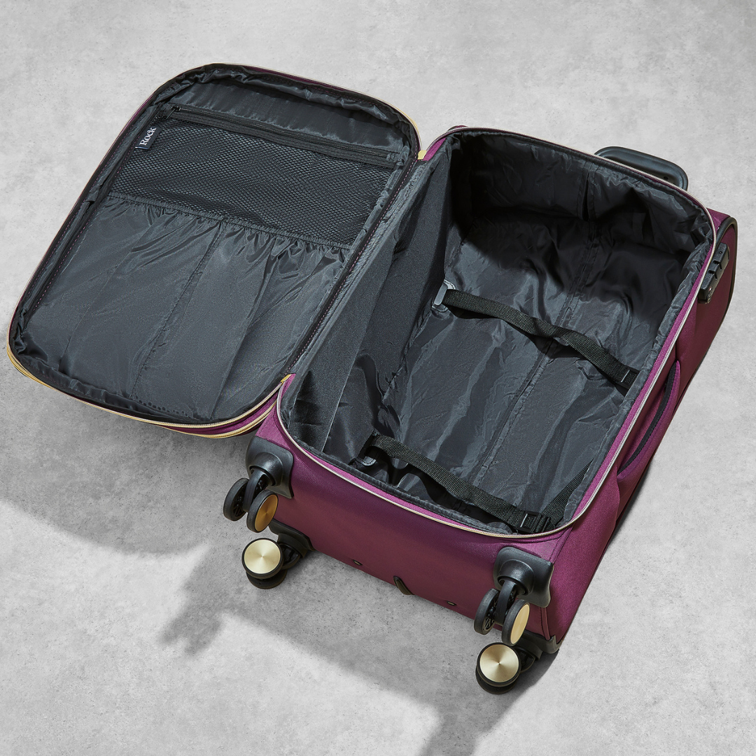 Sloane Small Suitcase in Purple