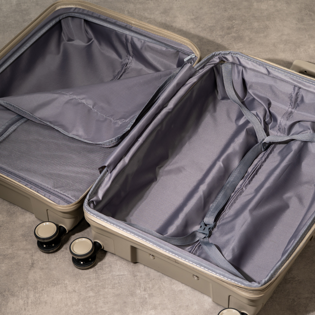 Oslo Set of 3 Suitcases in Pebble