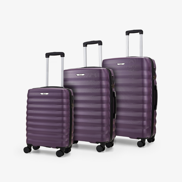 Berlin Set of 3 Suitcases in Purple