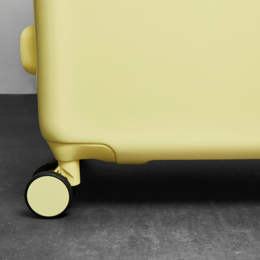 Gelato Set of 3 Suitcases in Lemon Ice