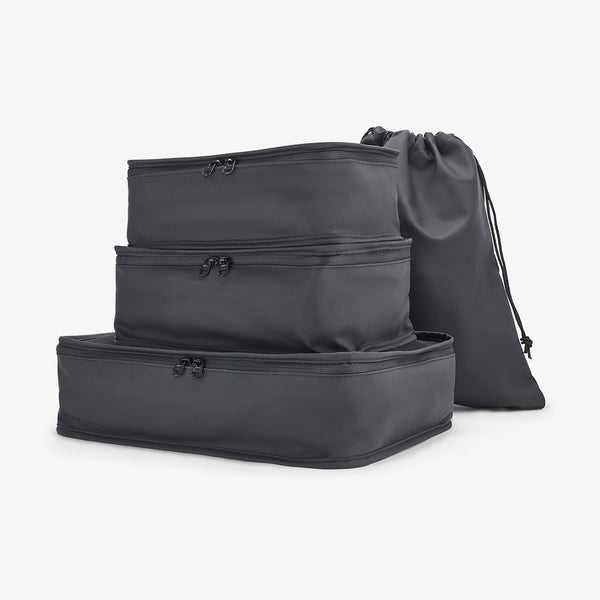 Packing Cubes Set of 4 in Black