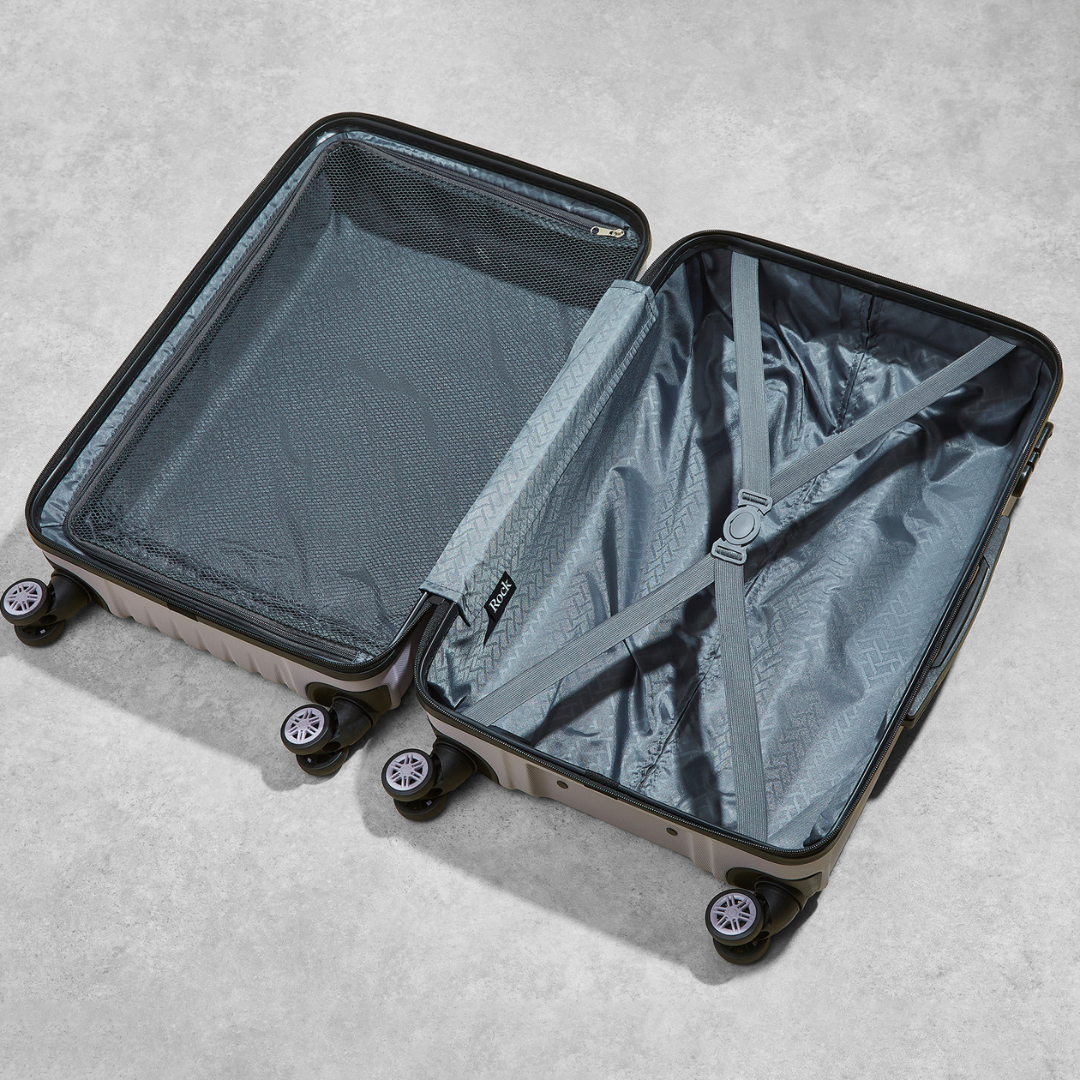 Santiago Large Suitcase in Purple