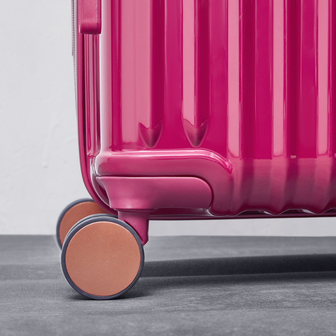 Selene Small Suitcase in Magenta Pink