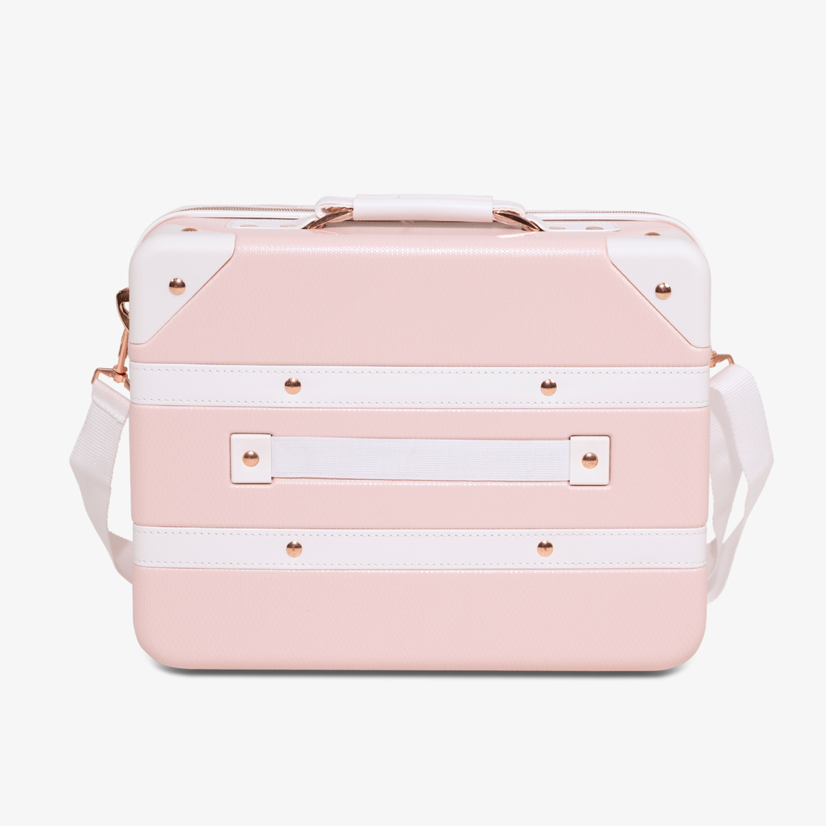 Vintage Vanity Suitcase in Baby Pink
