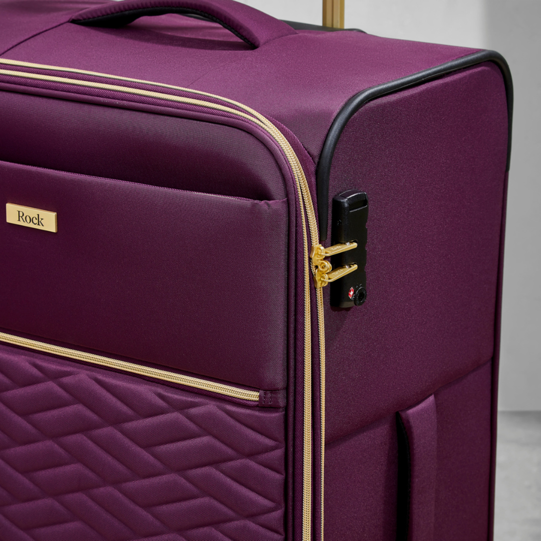 Sloane Small Suitcase in Purple