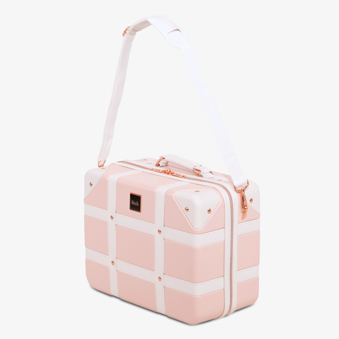 Vintage Vanity Suitcase in Baby Pink