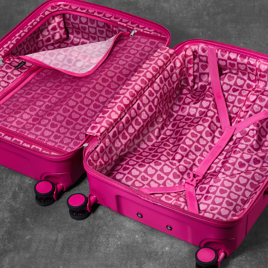 Love Island Medium Suitcase in Pink
