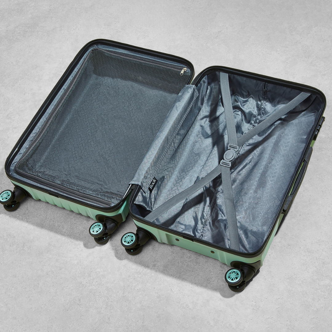 Santiago Small Suitcase in Mint Green