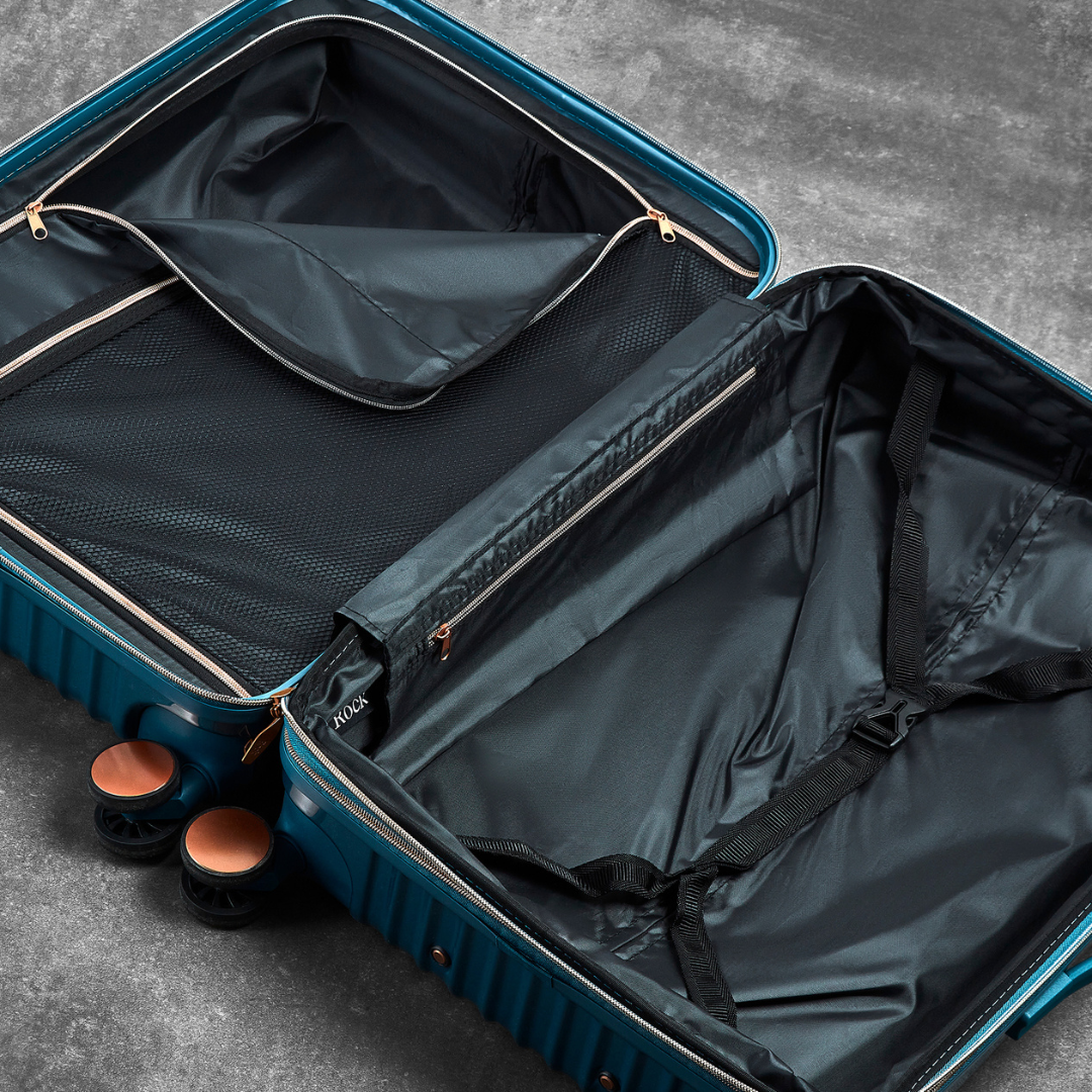 Selene Set of 4 Suitcases in Blue