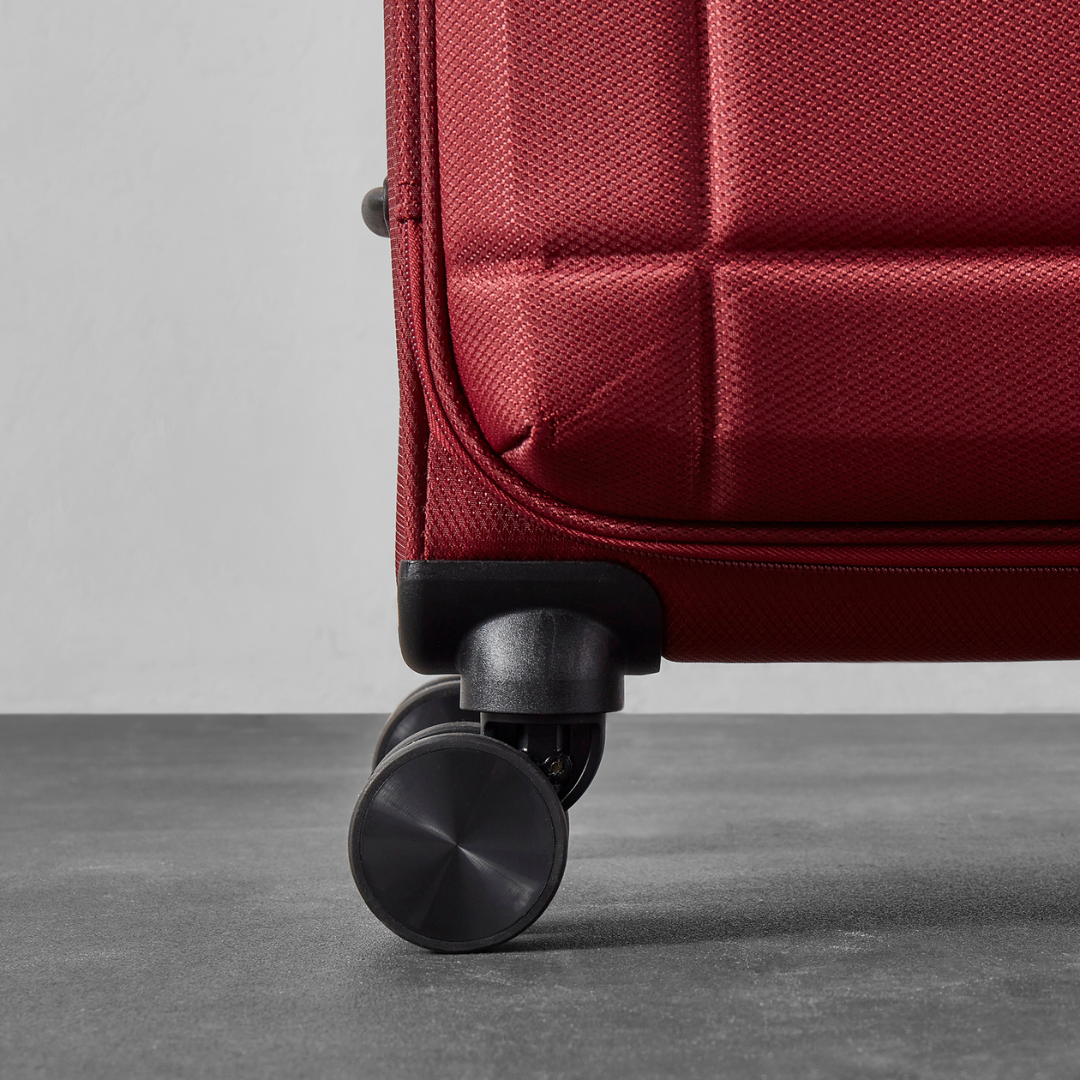 Tokyo Set of 3 Suitcases in Wine Red