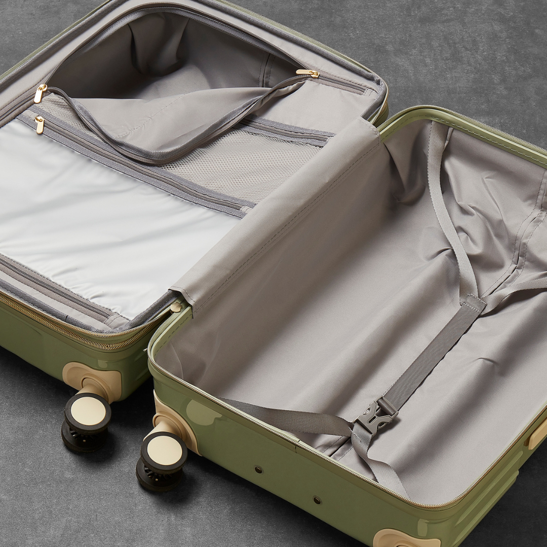 Primrose Large Suitcase in Green