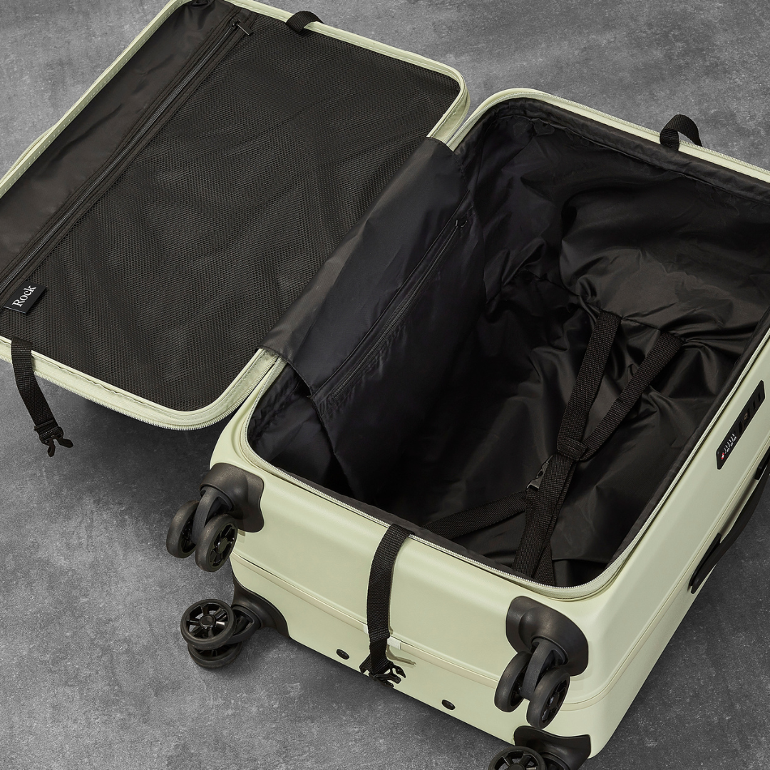 Eden Small Suitcase in Sage Green