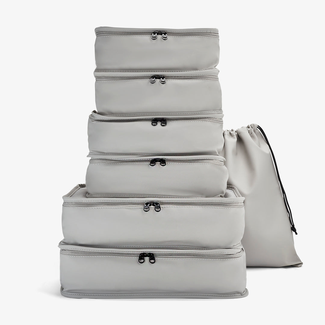 Packing Cubes Set of 7 in Grey