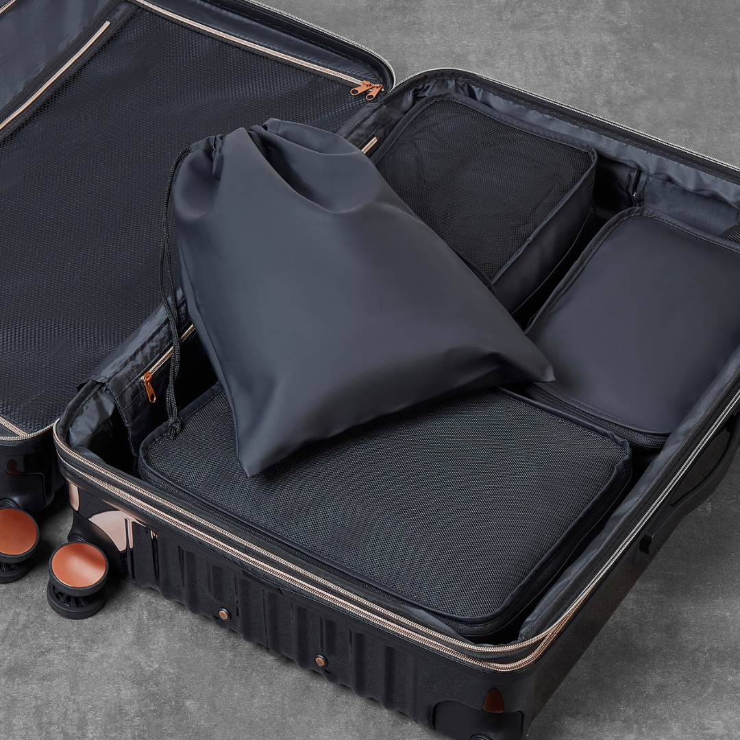 Packing Cubes Set of 4 in Black