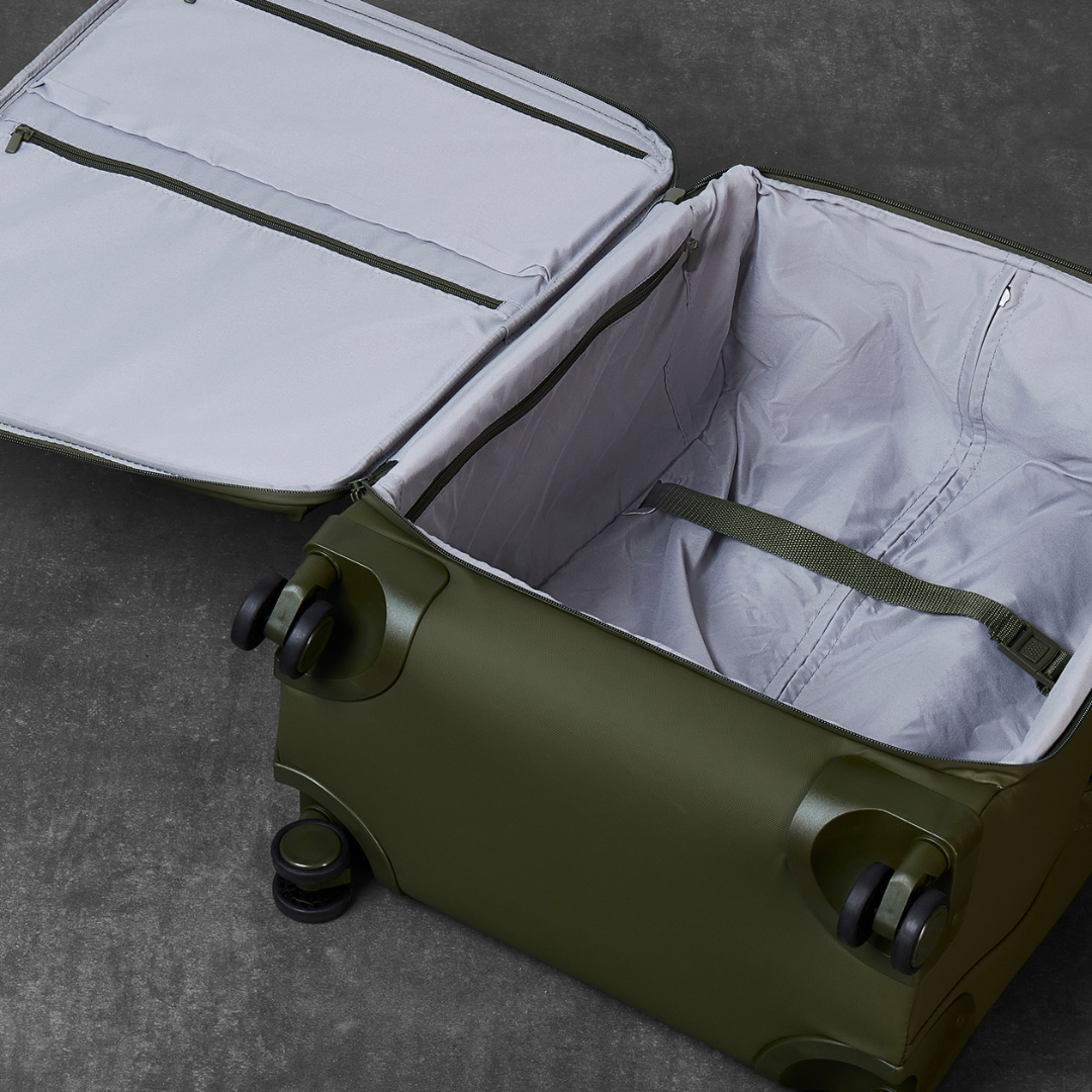 Juniper Medium Suitcase in Khaki
