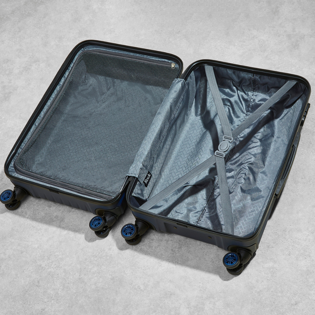 Santiago Large Suitcase in Navy