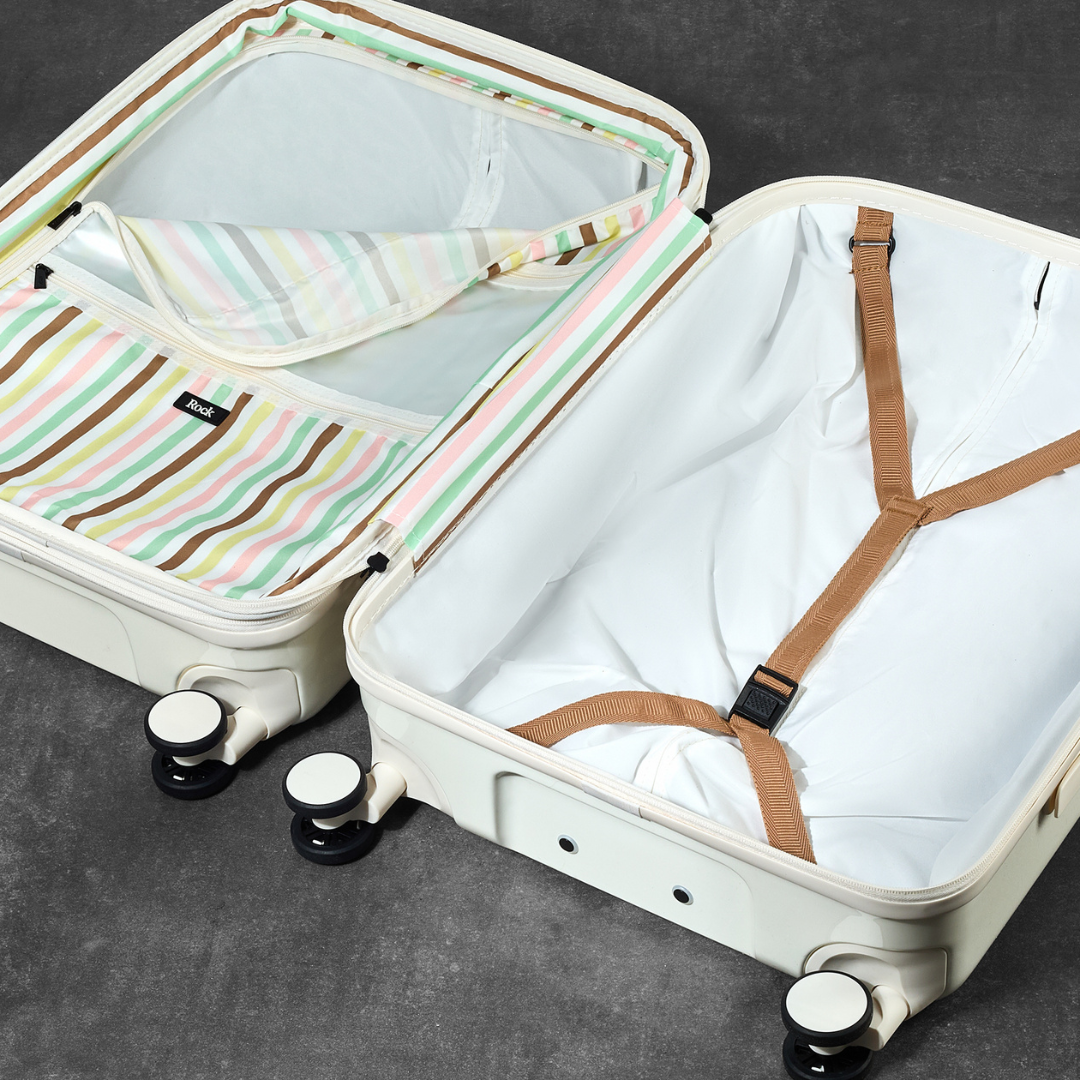 Gelato Set of 3 Suitcases in Vanilla