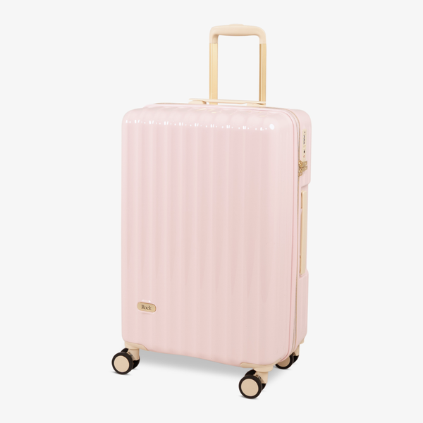 Primrose Medium Suitcase in Baby Pink